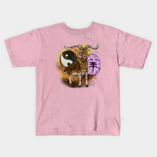 Chinese Zodiac Animal Year of the Goat Kids T-Shirt